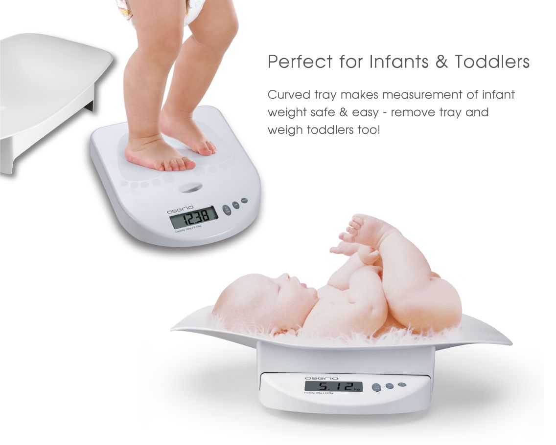 CUPID 1 Digital Infant & Toddler Scale with Removable Tray